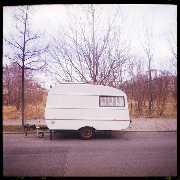 trailer, berlin , friedrichshain