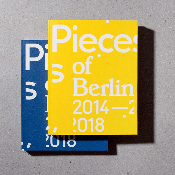 Pieces of Berlin 2014-2018 Book Buch Cover