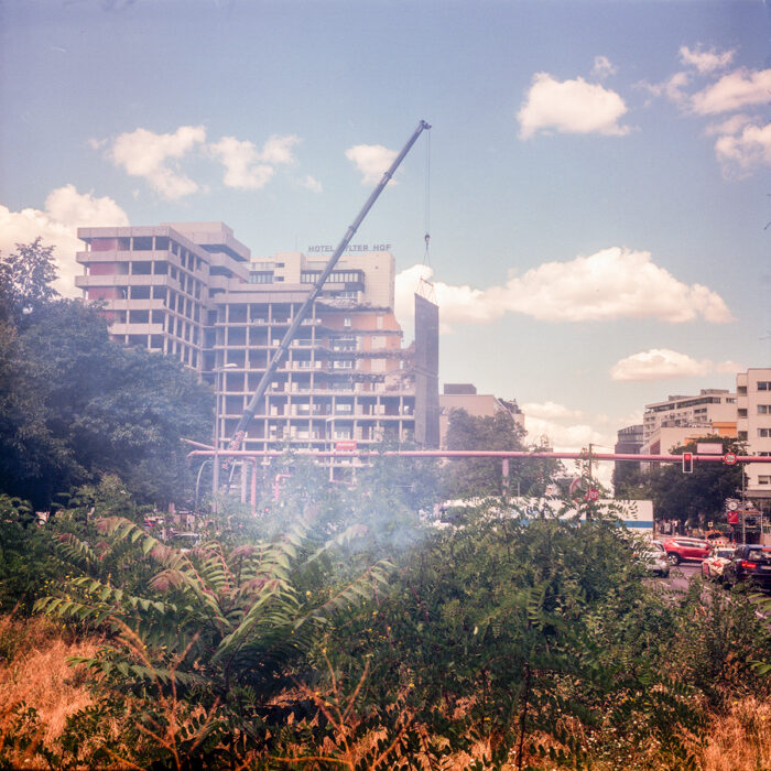 destruction, schöneberg, berlin, 2024
